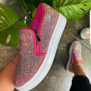 Rhinestone Sneakers